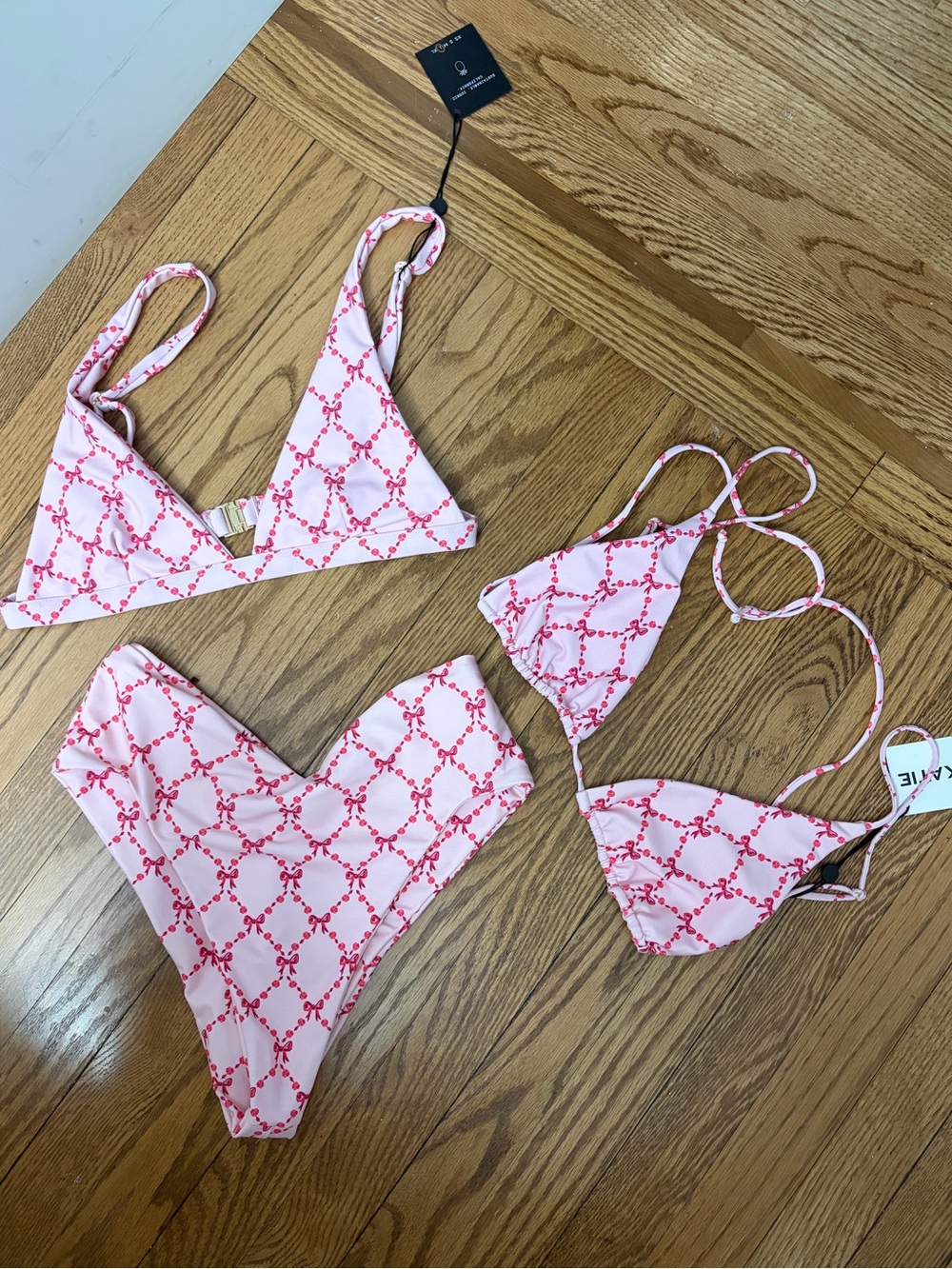 Skatie Bow-Print (Coquette) Bikini